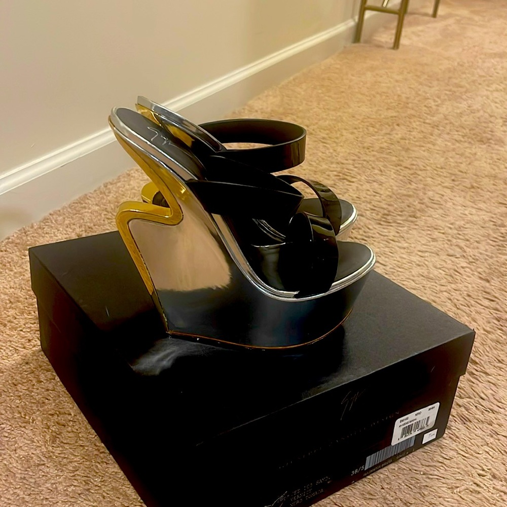 Giuseppe Zanotti wedge style heels